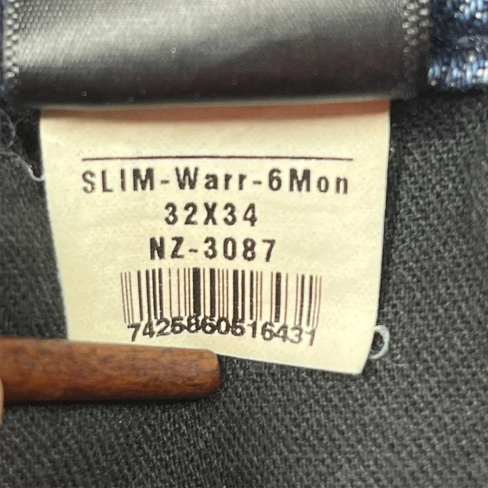 Mott & Bow Slim Jeans Mens 32x34 (Fits 34x34) Warrick Medium Wash Stretch Denim